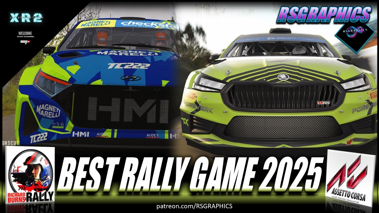 BEST RALLY GAME 2025 RICHARD BURNS RALLY vs ASSETTO CORSA #1