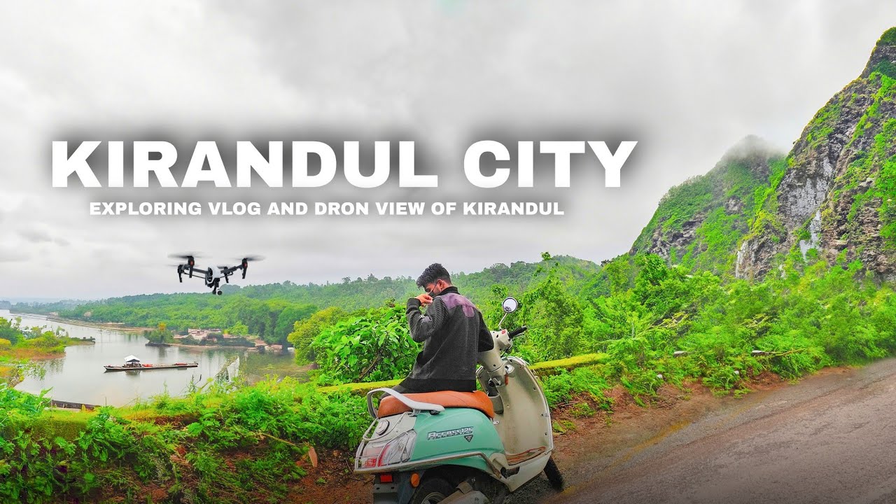 The Beautiful City Kirandul ❤️😍 || Exploring With Drone Shorts👀 || N.M.D.C. LMT