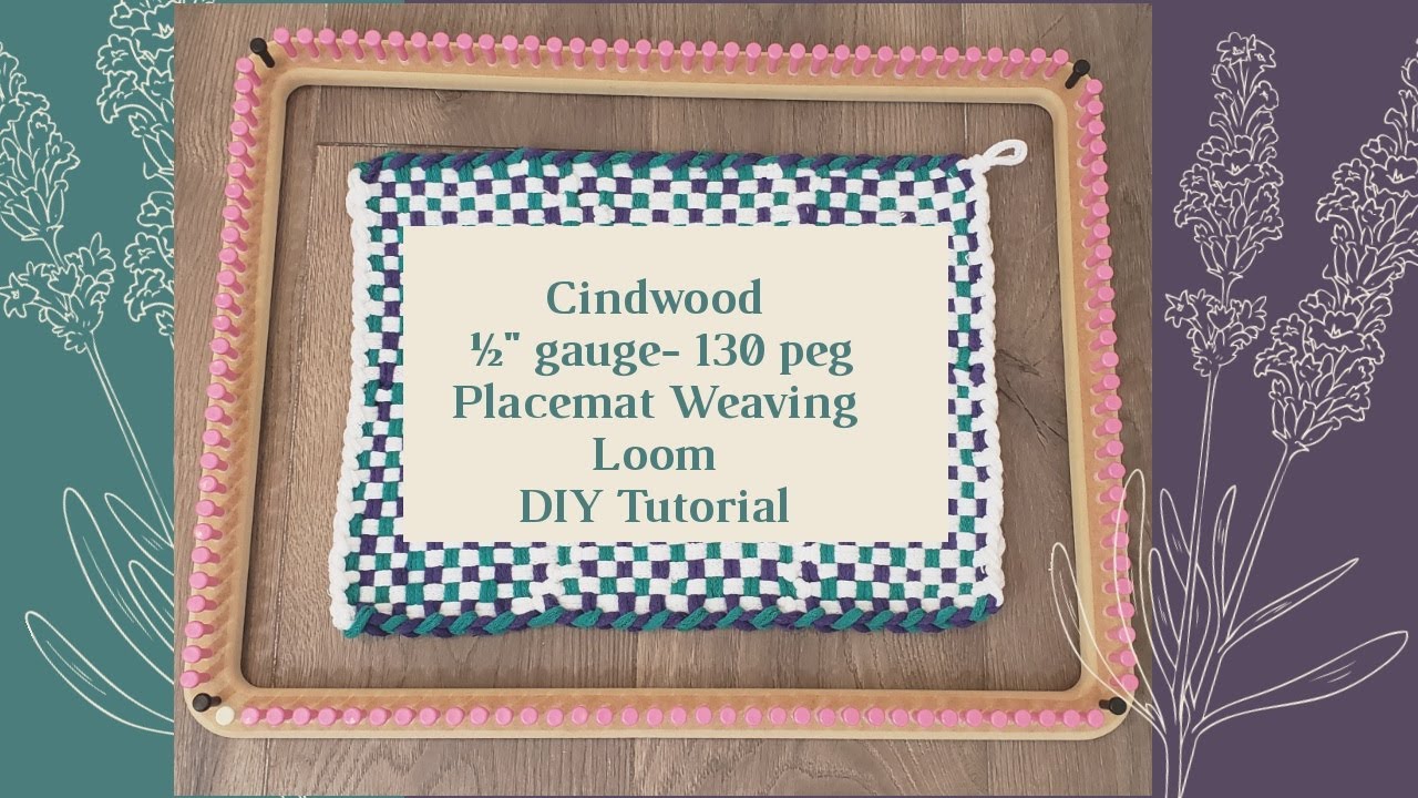 DIY Woven Place-mat with 7