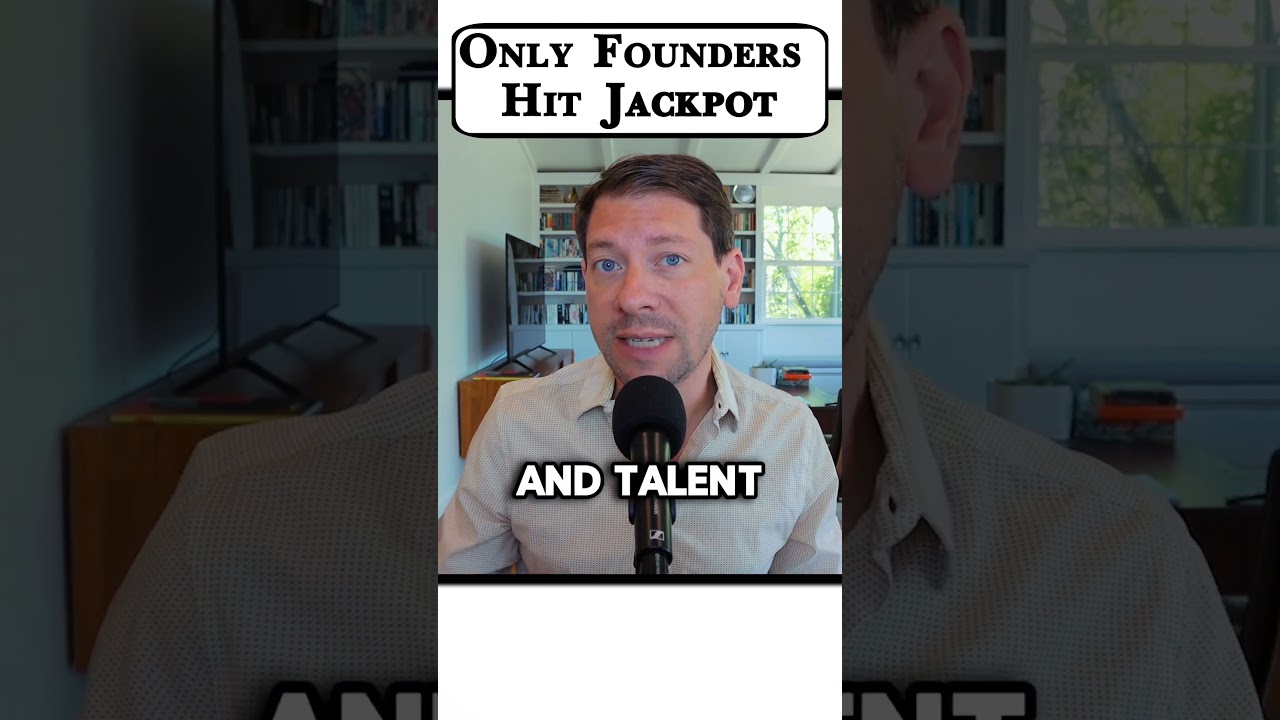 Only FOUNDERS get EQUITY