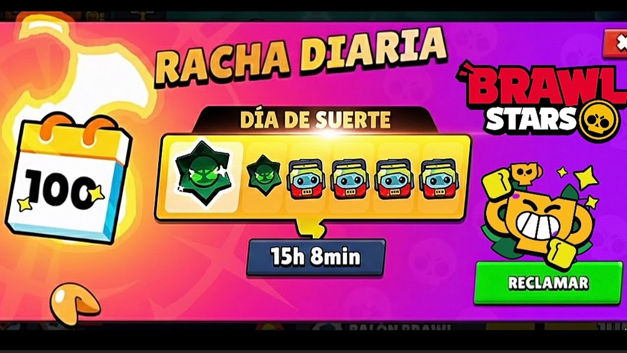 100 DÍAS de RACHA en BRAWL STARS!