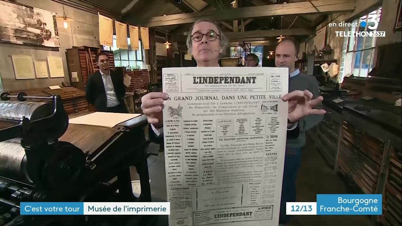 C'est votre tour - Le musée de l’imprimerie de Louhans