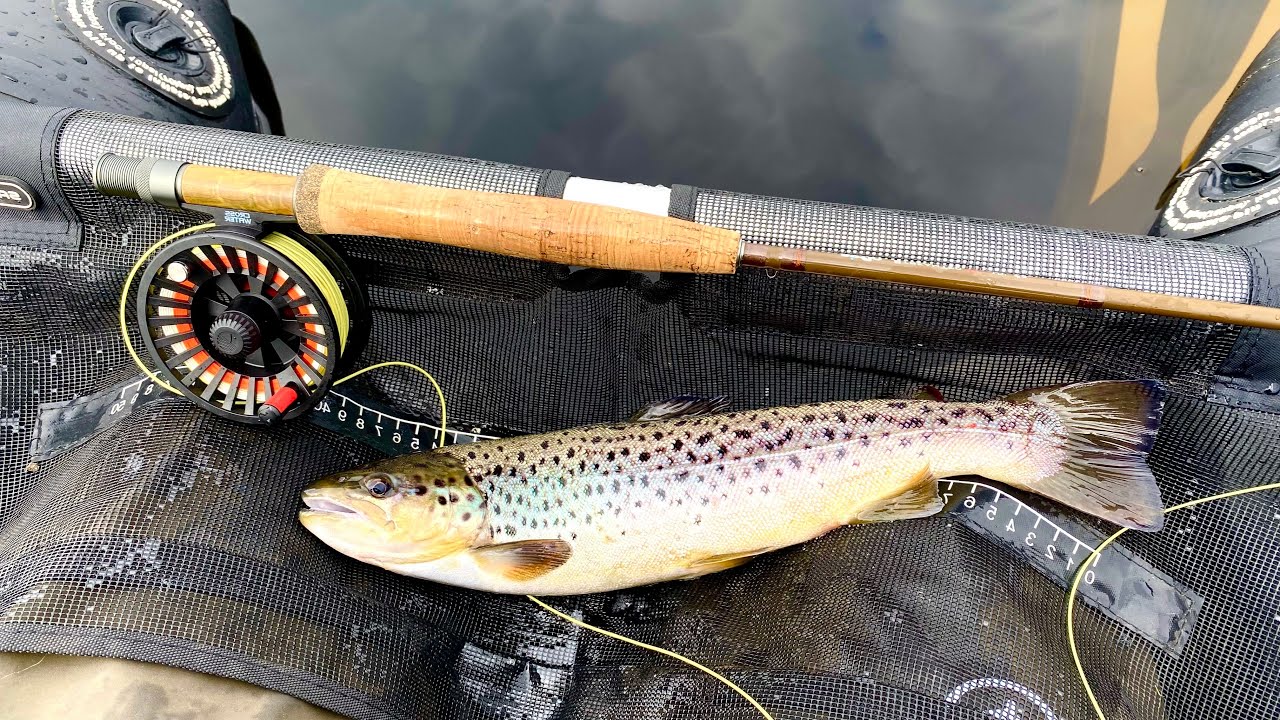 Trout Fishing Scotland - Hill Loch Fly Fishing Using The Float Tube