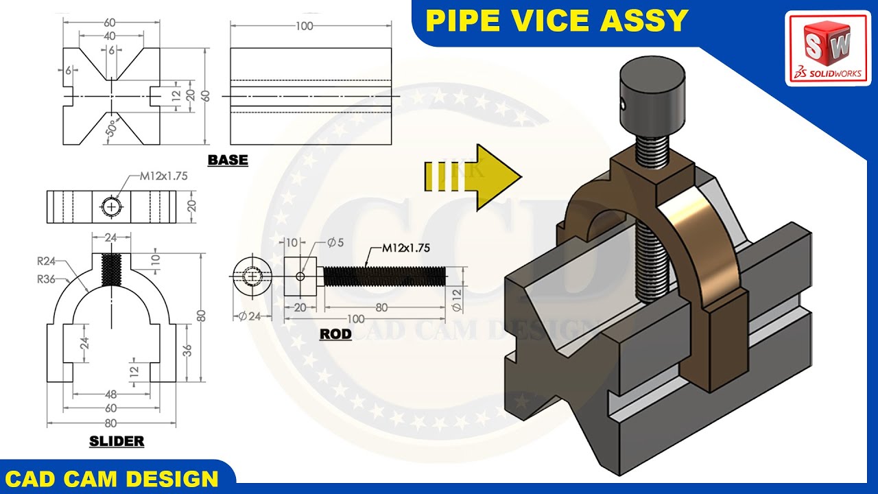 PIPE VICE ASSEMBLY