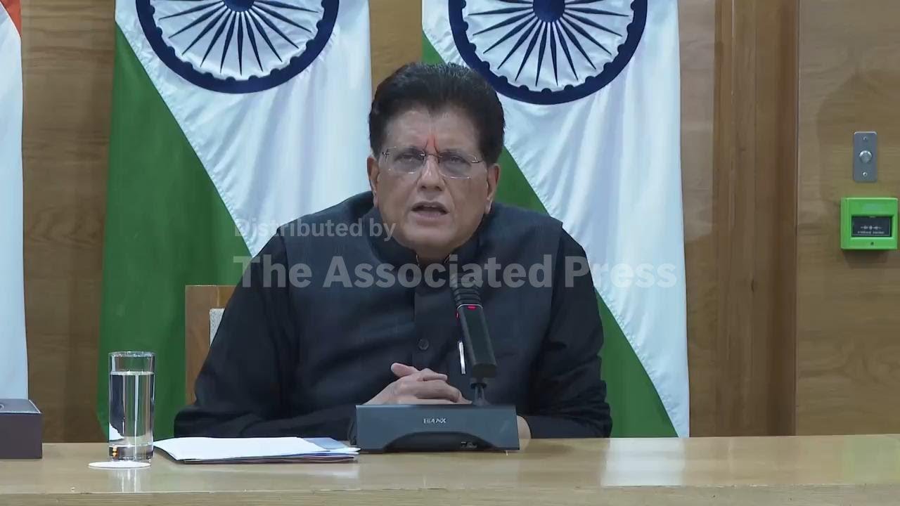 India's commerce minister talks up trade deal reached with US