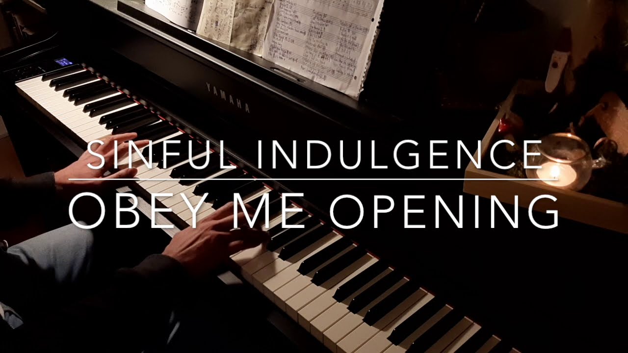 Obey Me! Official Opening - Sinful Indulgence - Asmodeus - Ayme Miura - Piano Cover - BODO