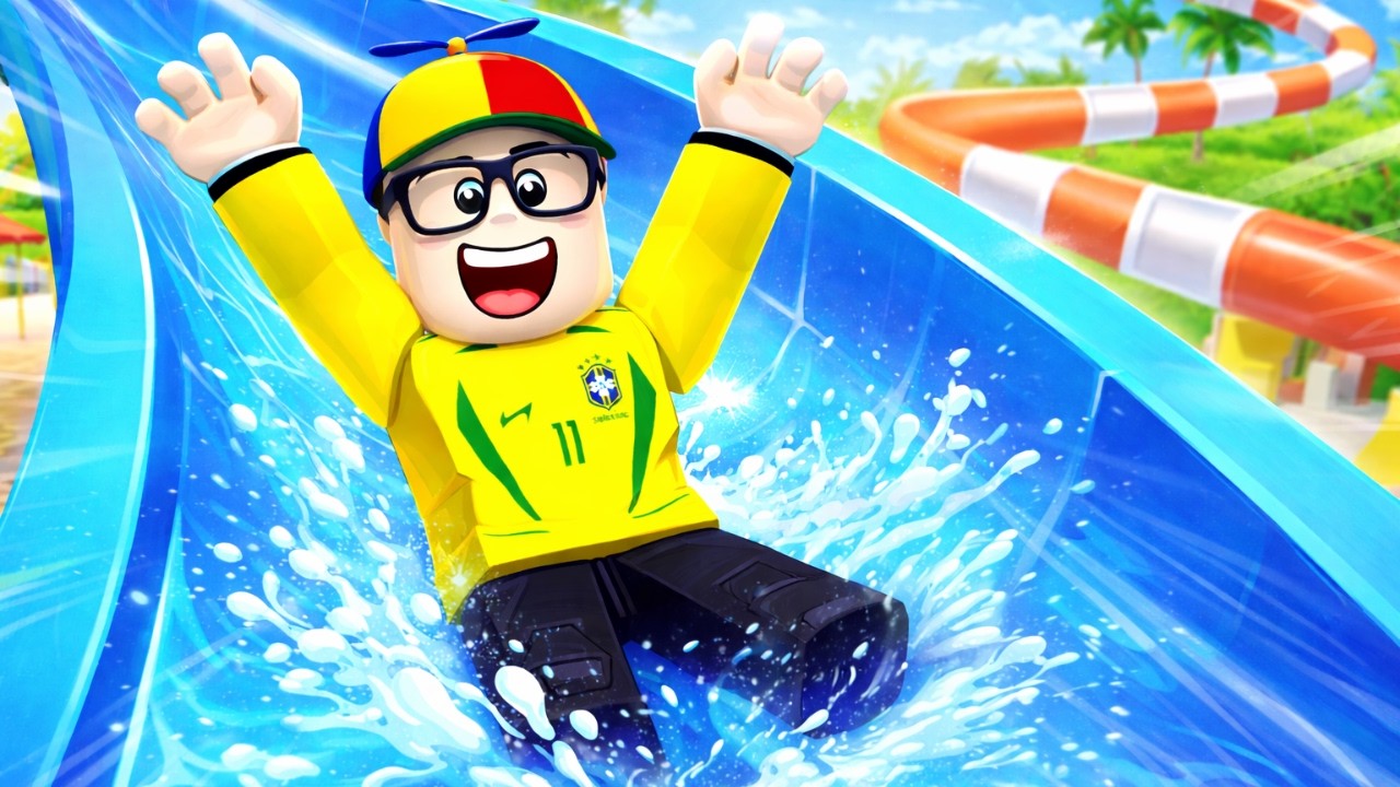 I OPENED My OWN WATER PARK IN ROBLOX!!