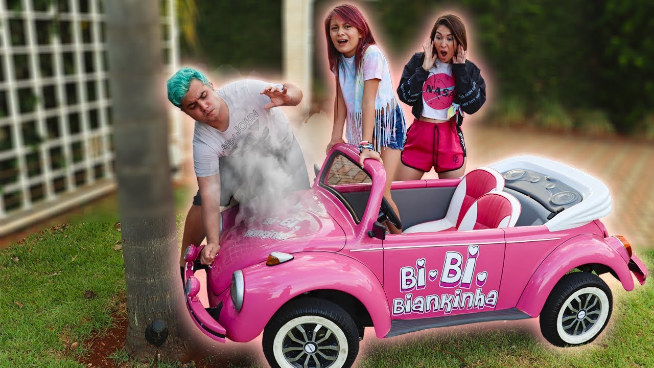 BIANKINHA EM: Deu Ruim, Bateram o Carro!! (MALOUCOS)
