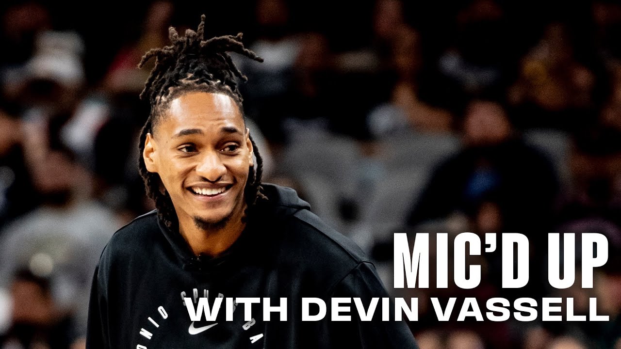 Mic'd Up with Devin Vassell for the Spurs' Open Scrimmage!
