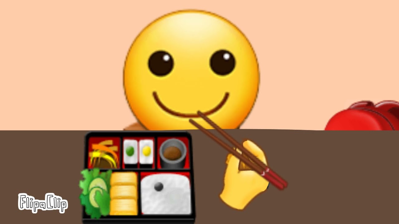 Morning routine of an emoji 
