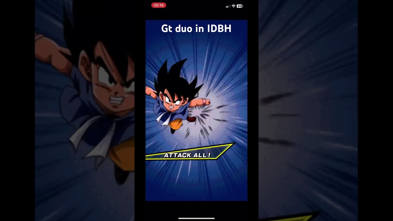 GT Duo in Dokkan Battle!!! IDBH!! #dragonball #dokkanbattle #anime #db #goku # #dbz #smallyoutuber