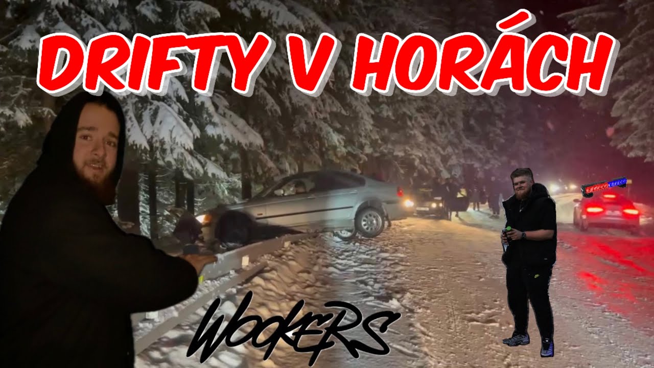 Víkendové driftování v zasněžených horách (Wookers na sněhu)