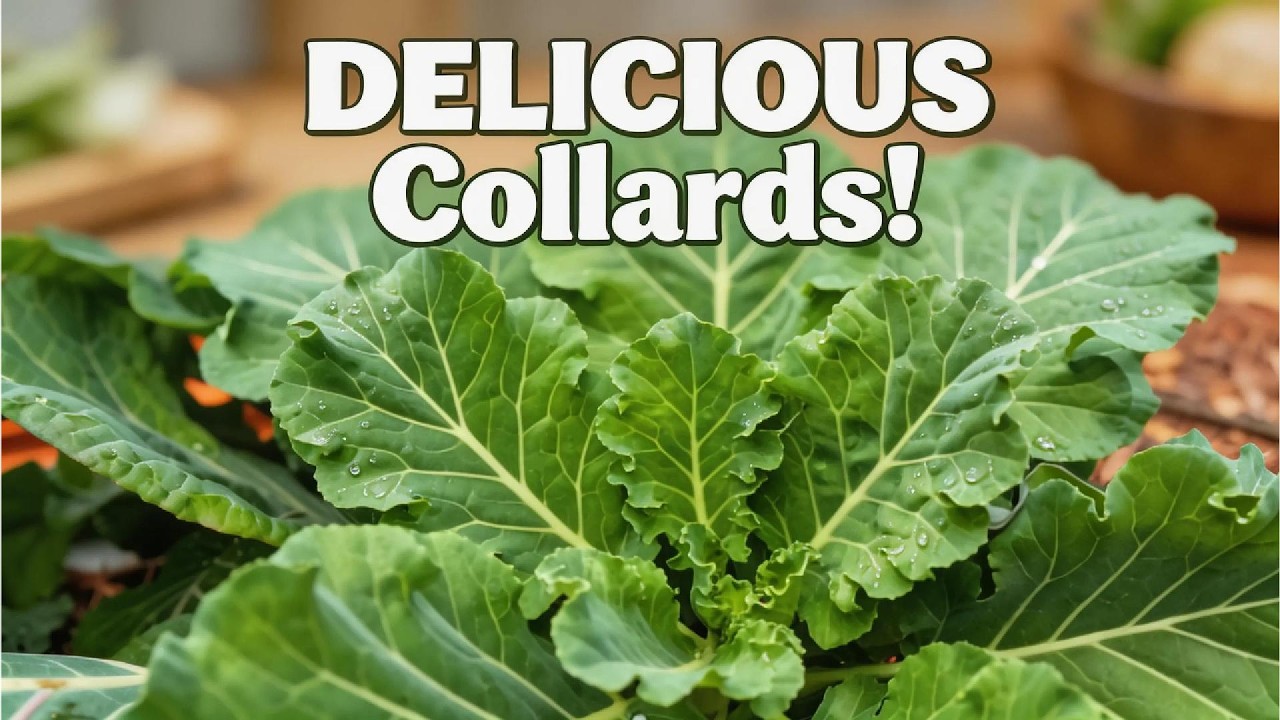 DELICIOUS Collards Are Ready To Eat Now!