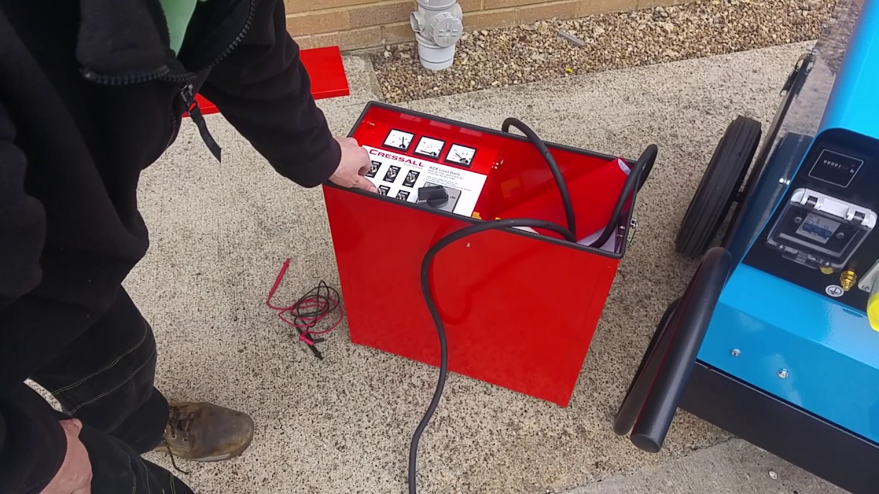 Using a Cressal AC6 Load Bank