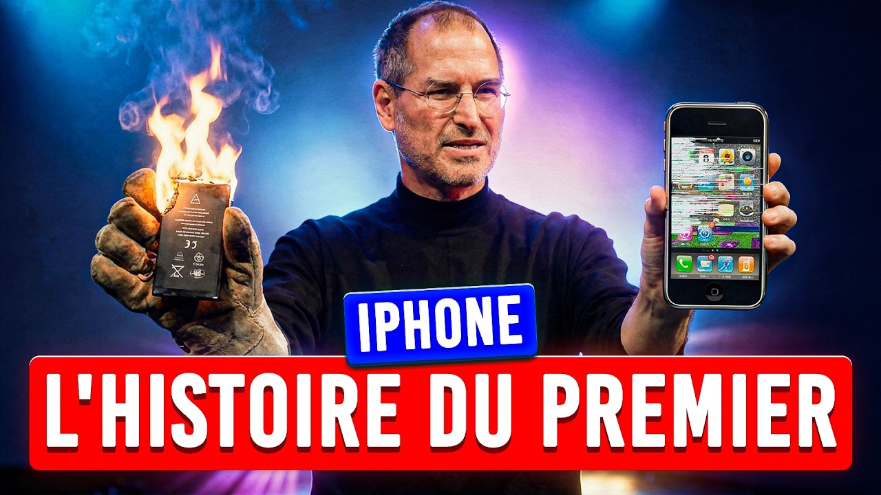L'histoire cachée du premier iPhone : ce que Steve Jobs ne voulait pas qu'on SACHE !