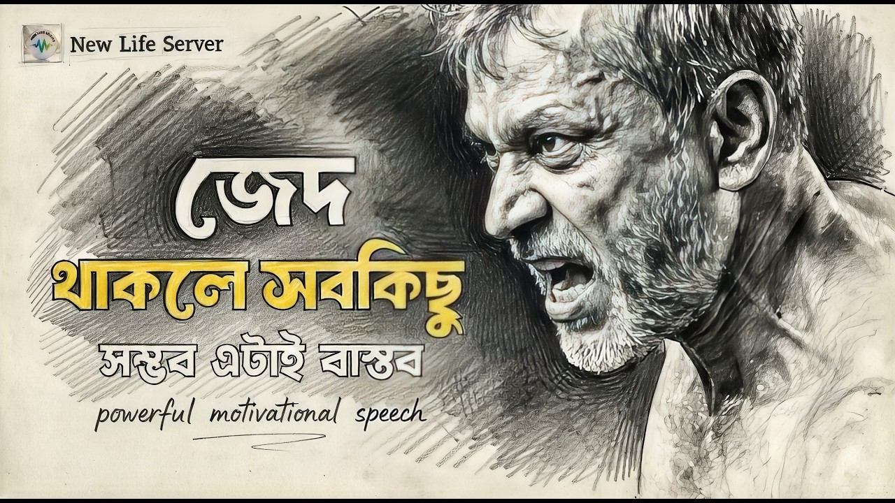 জেদ থাকলে সবকিছু সম্ভব | মোটিভেশনাল কথা সফলতা | Motivational Speech Bangla For Success In Life