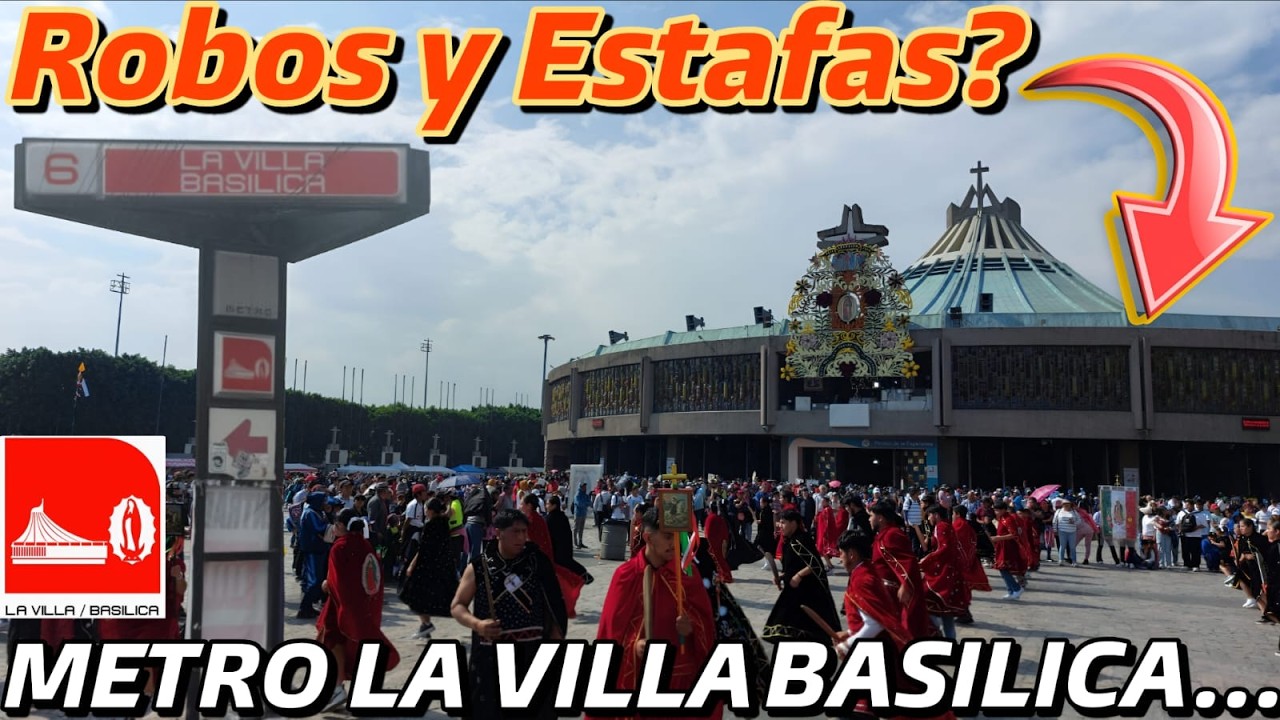 RECORRÍ la estación del METRO LA VILLA BASILICA y sus alrededores, es INSEGURA?
