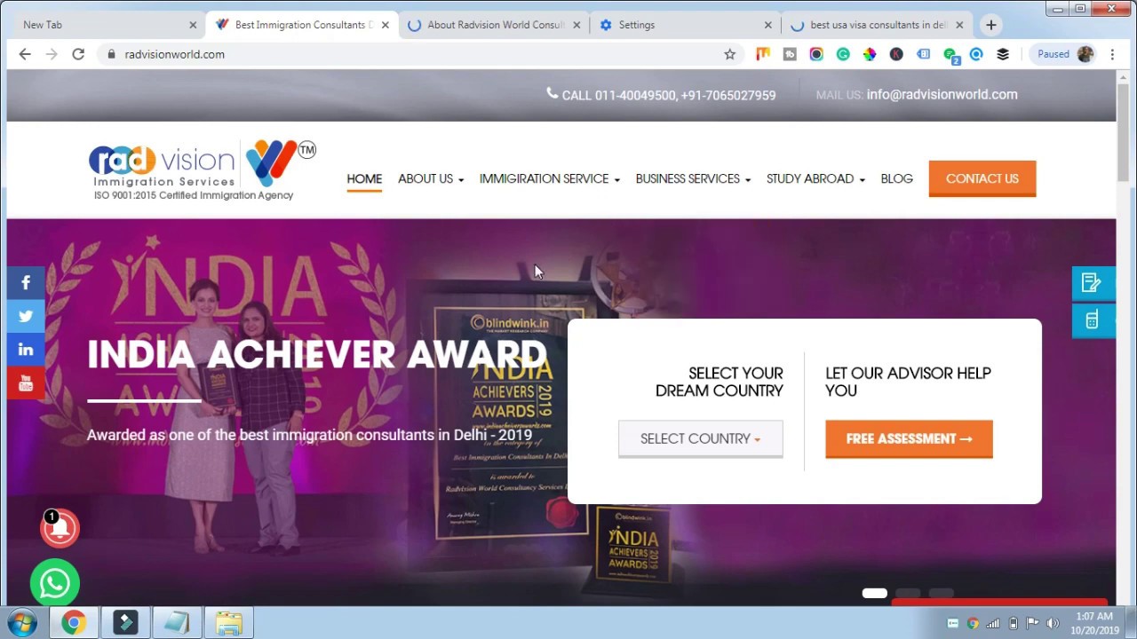 Radvision World Consultancy Reviews - Genuine Insights About Radvision World Consultancy in Delhi