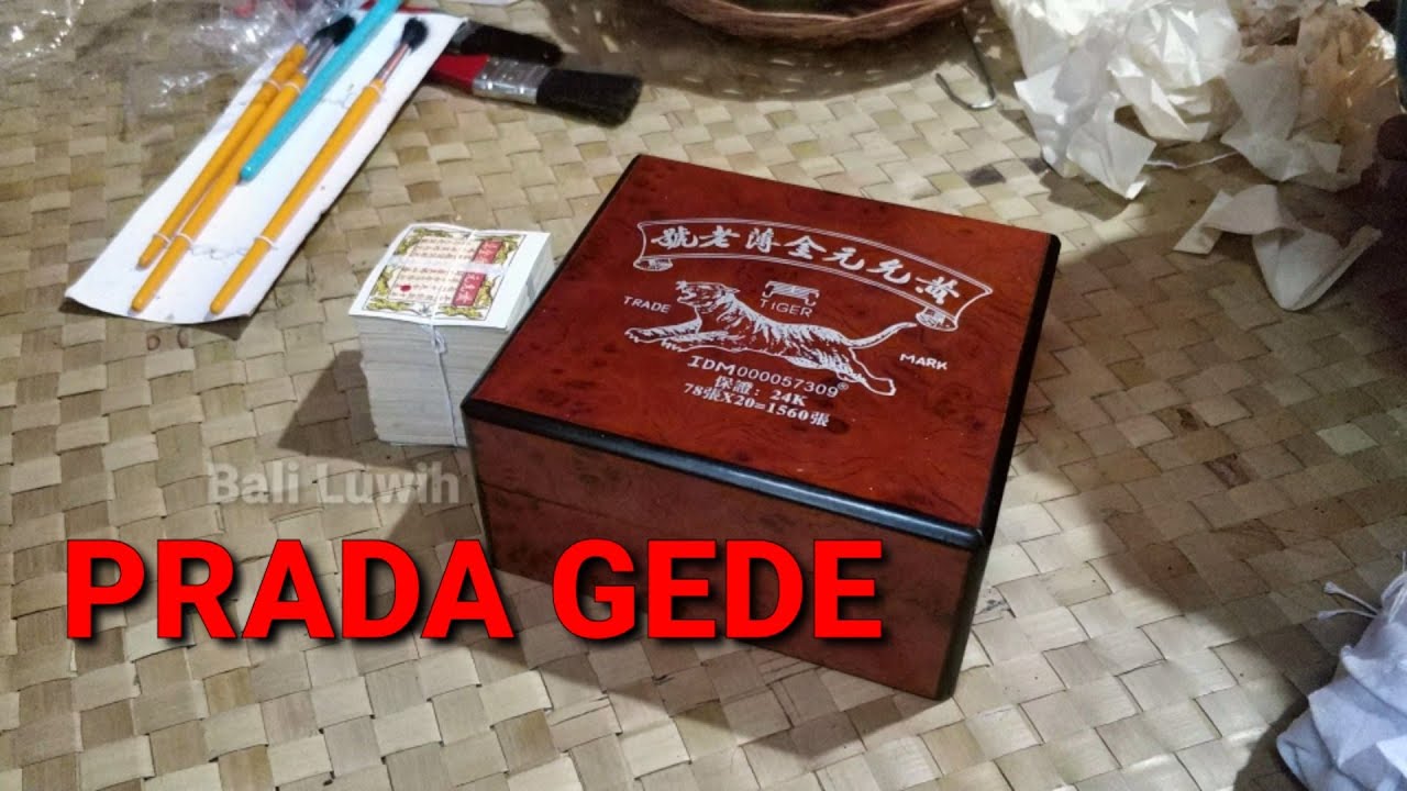 TERNYATA BEGINI CARA PRADA GEDE! NEMPEL PRADE GEDE