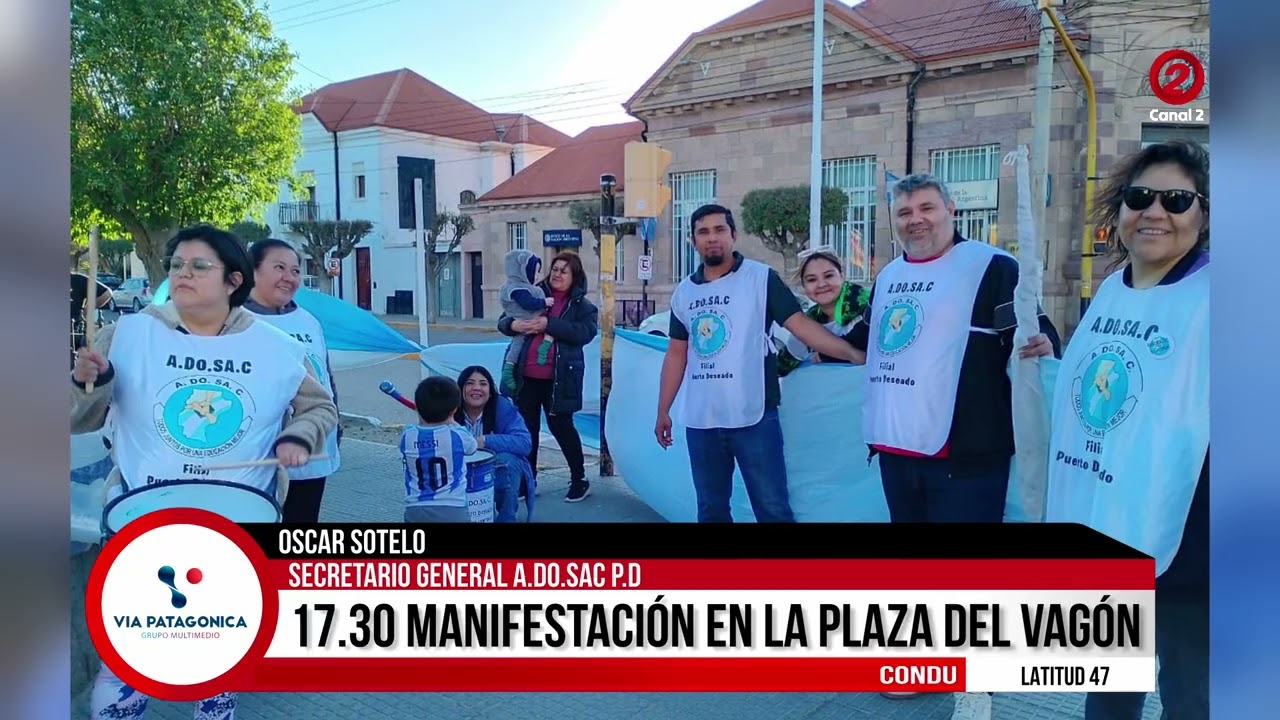 #ENVIVO #PuertoDeseado #SantaCruz #Argentina Noticias de Ultima Hora!