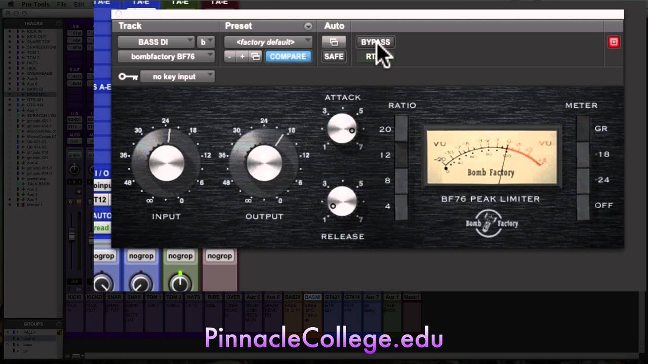 How to do Bass Compression in Pro Tools, Better Bass Sound, Fatten Your Mix