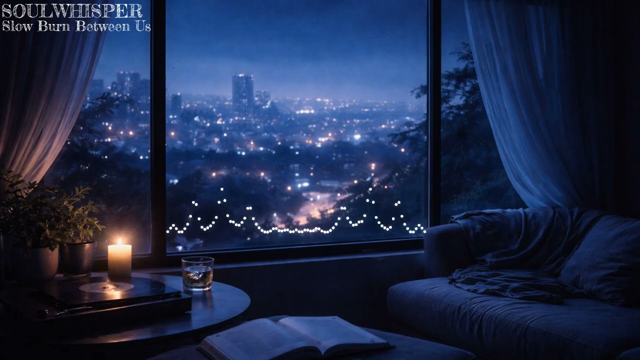 Slow Burn Between Us (Late-Night R&B / Neo-Soul) Lyrics Video