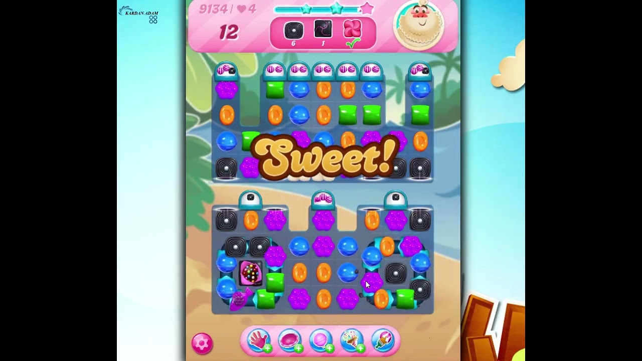 Candy Crush Saga Level 9134
