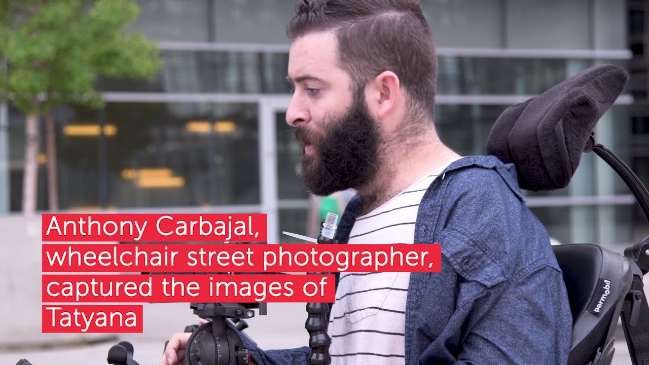 Behind the Scenes shoot with Tatyana McFadden