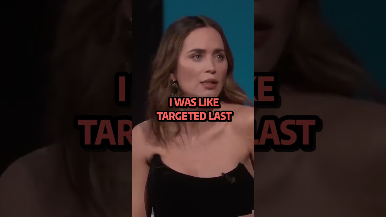 Emily Blunt Shares a Hilarious Backstage Moment with Her Kids Before the Show