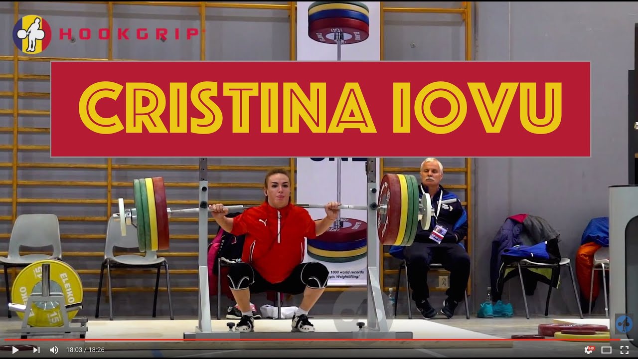 Cristina Iovu (53) - Snatch, C&J & Back Squat Full Training Session