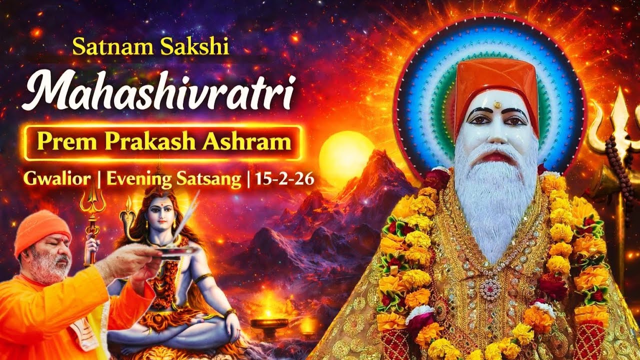 PREM PRAKASH ASHRAM SAAMI GANESHANAND MAHARAJ JI KA 125th JANMOTSAV & MAHASHIVRATRI SATSANG 15-02-26