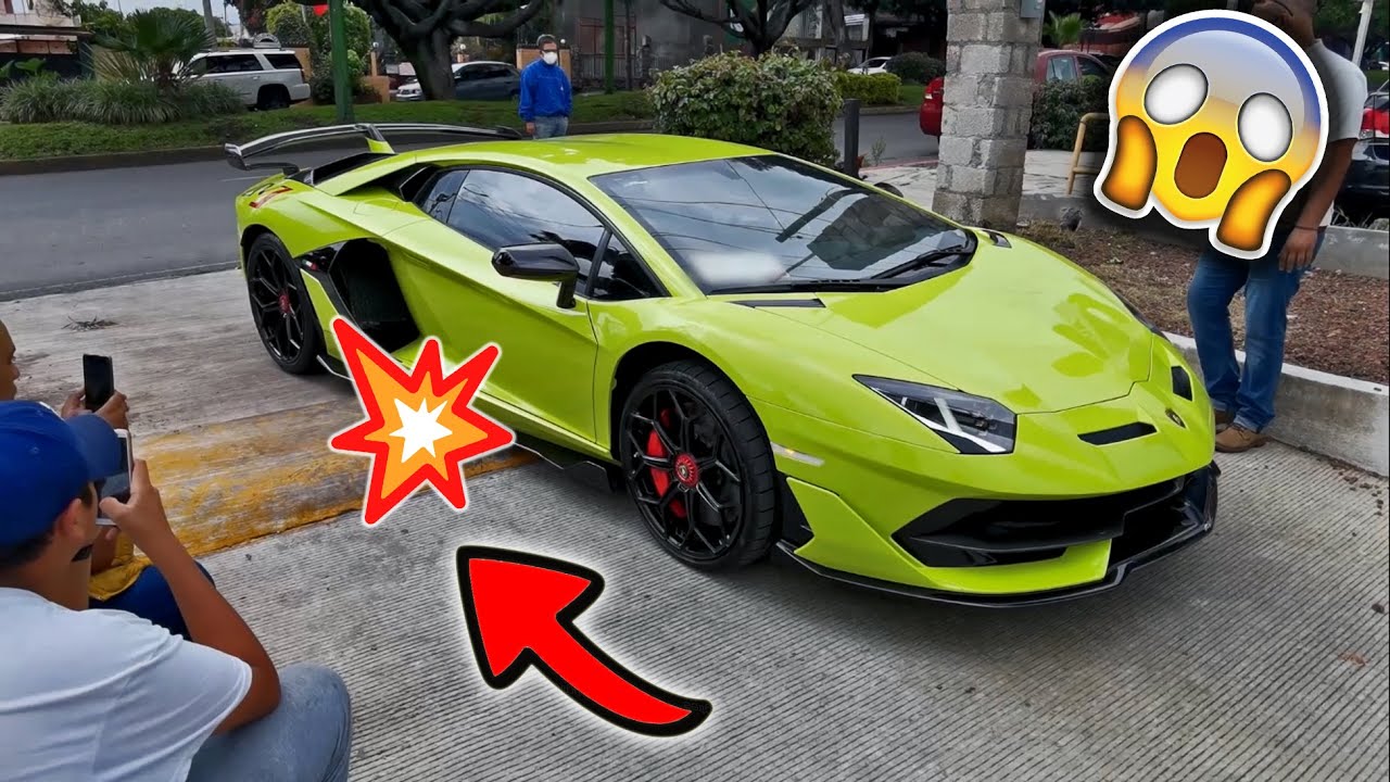 Este tope es una pesadilla para los Lamborghini 😱 | Aventador SVJ en México 🇲🇽