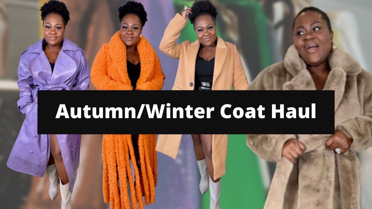 AUTUMN / WINTER COATS HAUL 2021 (try on) | #wintercoatshaul #tryon  #funmiford