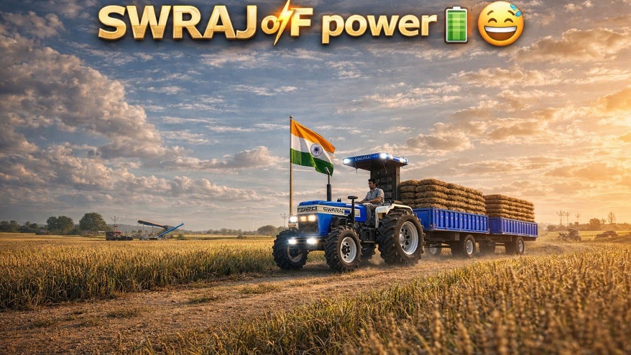 सवराज कै साथ फुल टरोली टेस्टिंग 😱😱and power  of swaraj 