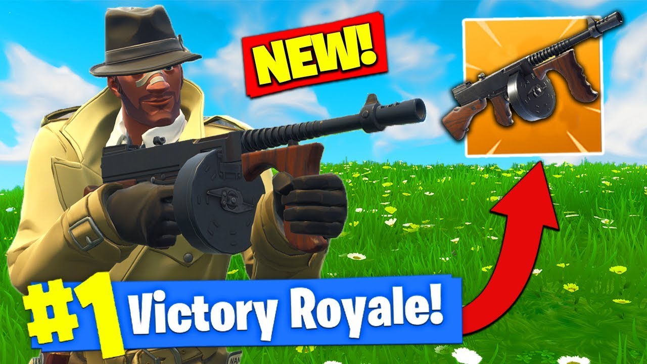 *НОВЫЙ* ГЕЙМПЛЕЙ С БАРАБАННЫМ ОРУЖИЕМ в Fortnite Battle Royale!