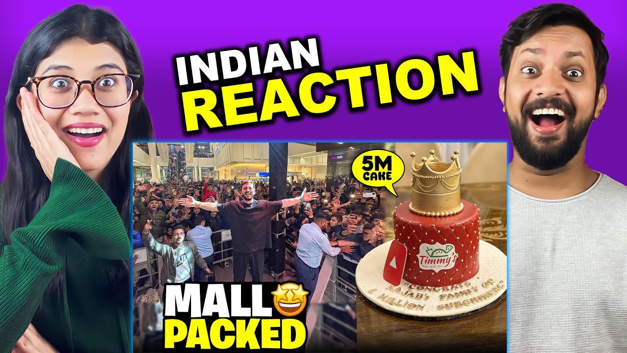 Indians React to Emporium Mall Packed by Rajab's Family😱5Million special surprise💕
