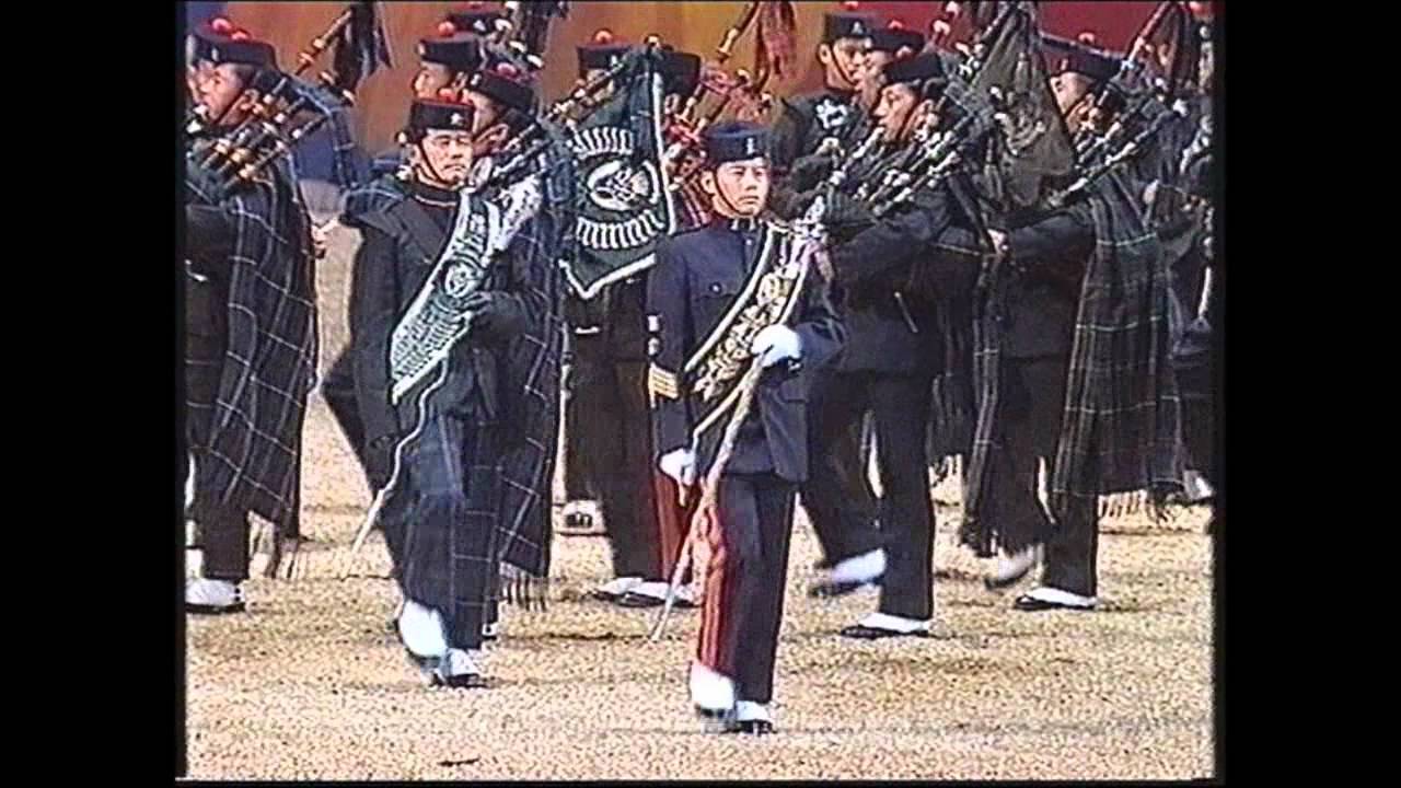 Light Division & Ghurkas Massed Bands