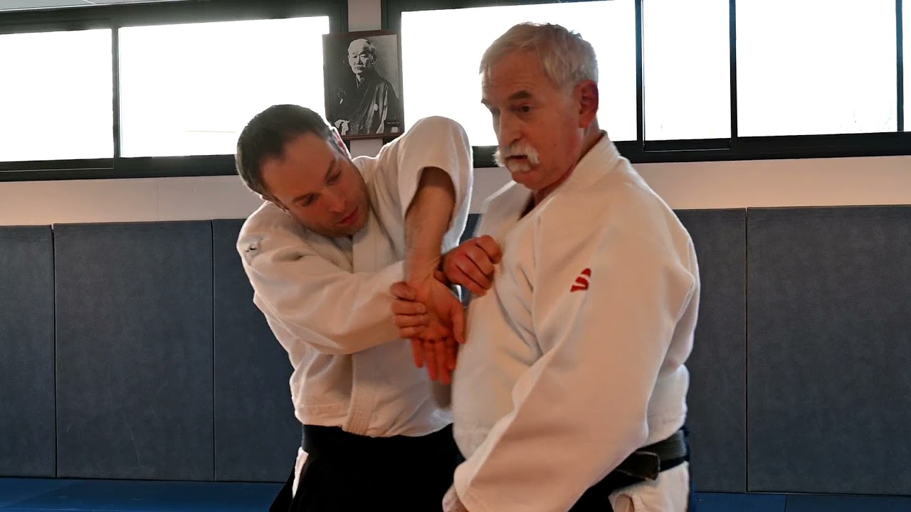 Jean Marc Chamot 7ème Dan, Stage d'Aïkido Evreux ALSM 19 janvier 2020