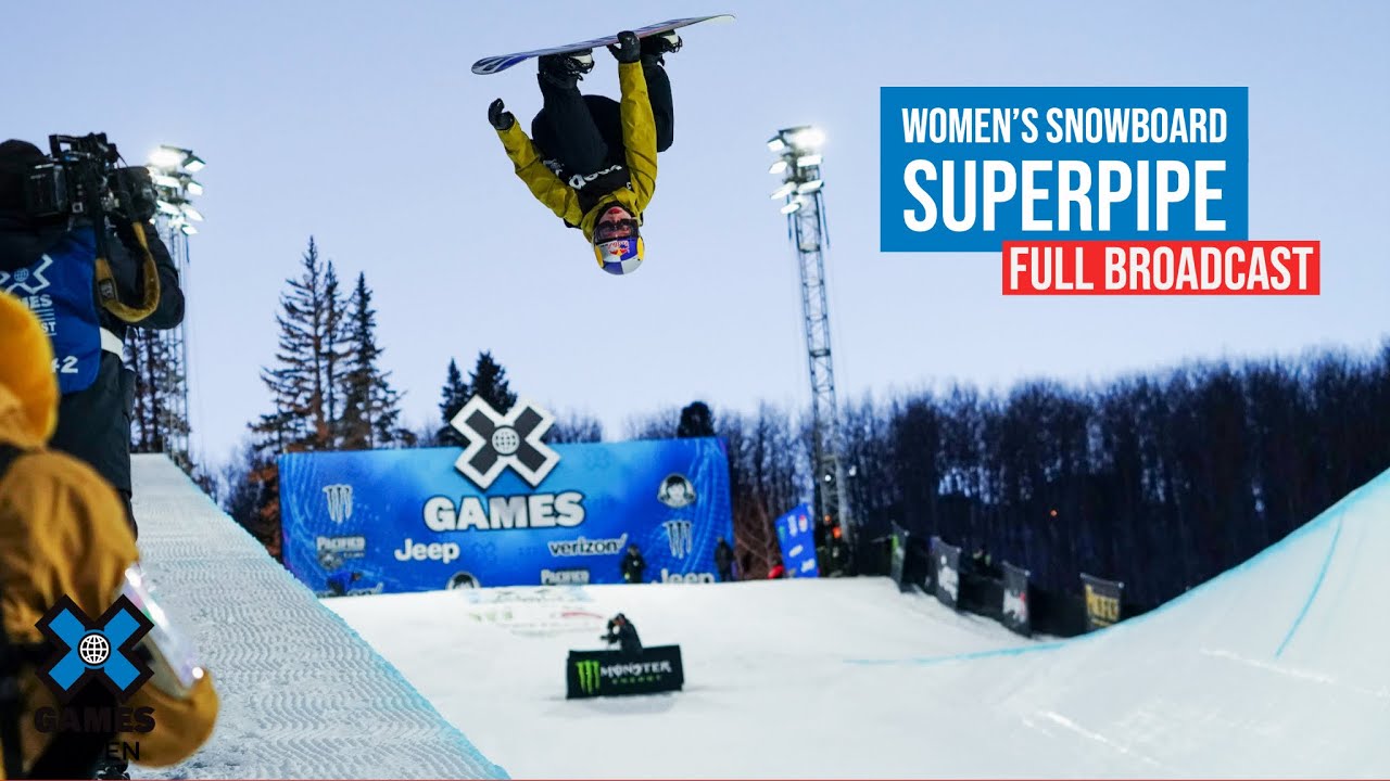 Women&rsquo;s Snowboard SuperPipe: FULL COMPETITION | X Games Aspen 2022