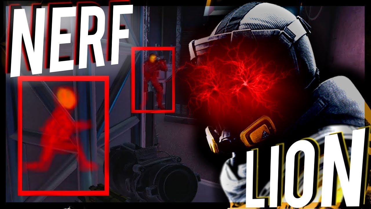 Nerf Lion (Seriously, Do it) - Rainbow Six: Siege