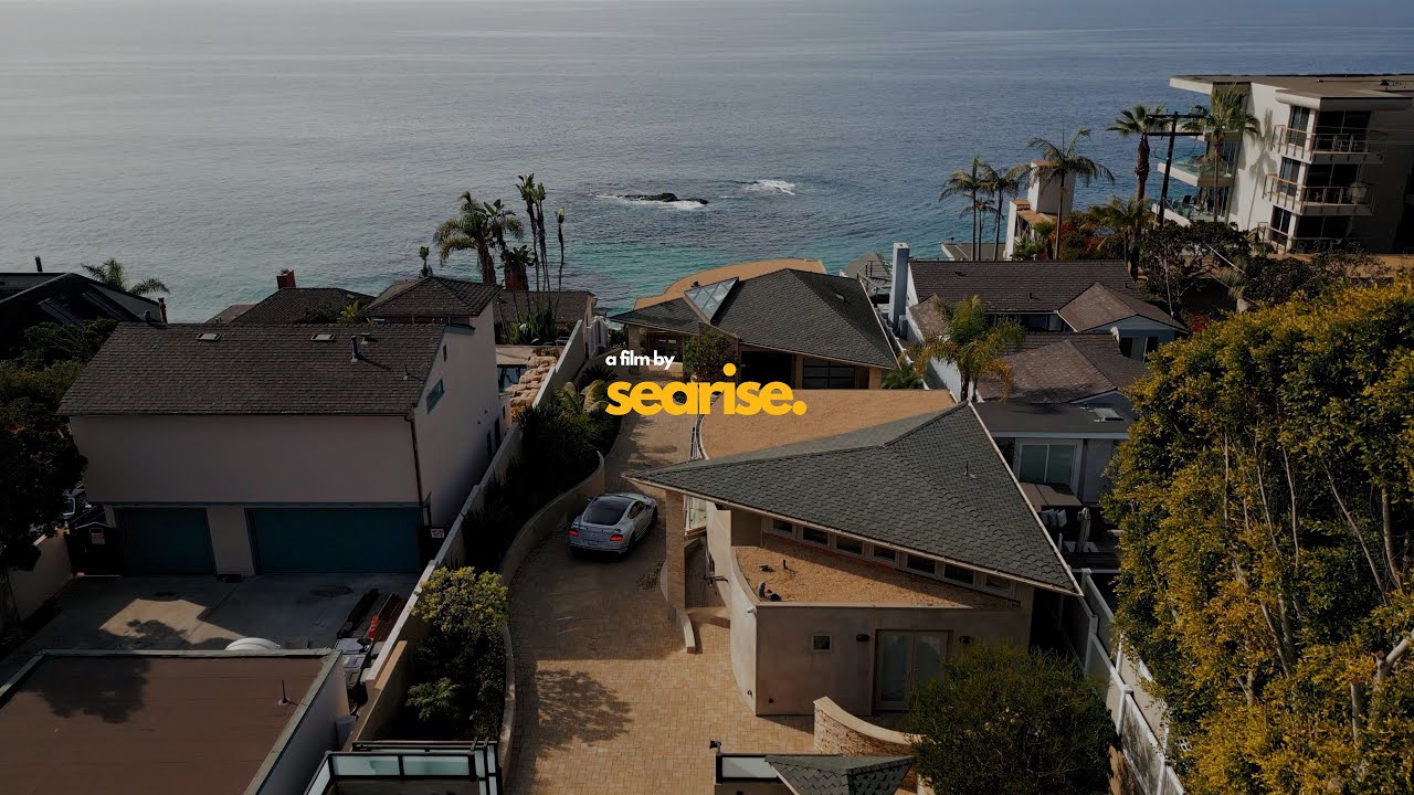Cinematic Luxury Real Estate Tour | Laguna Beach | Sony FX3 + DJI Air3S