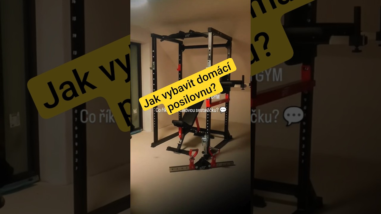 Jak vybavit dom&aacute;c&iacute; posilovnu? #domaciposilovna #homegym