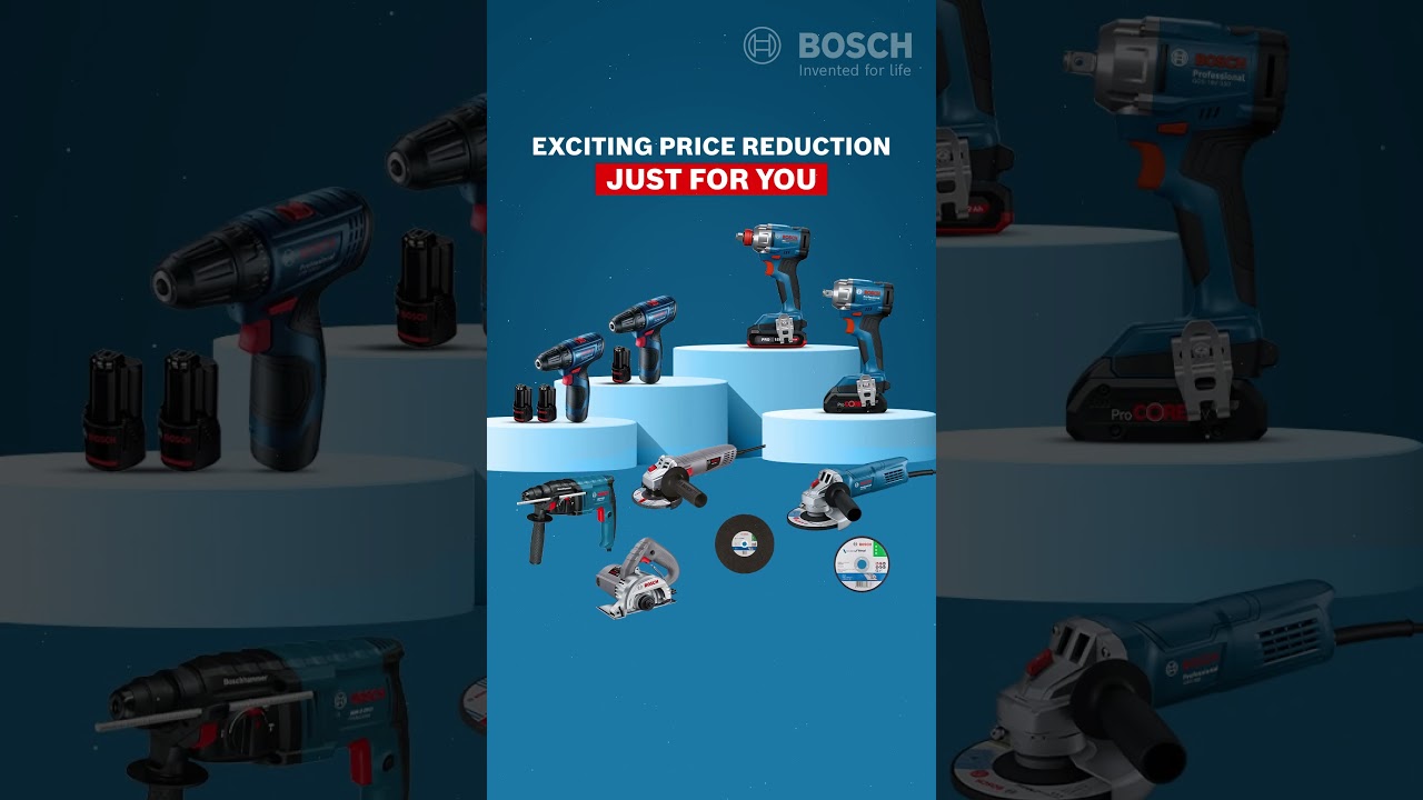 Huge Price Drop | Bosch Power Tools & Accessories