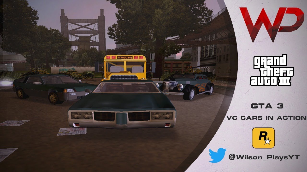 GTA 3 VC Cars in Action Mod | Part 1