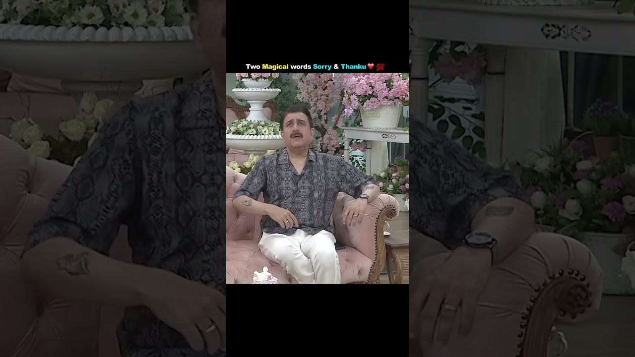 Tauseef Haider said sorry to Annie Zaidi❤️😅 #kabhimainkabhitum #shorts #goodmorningpakistan