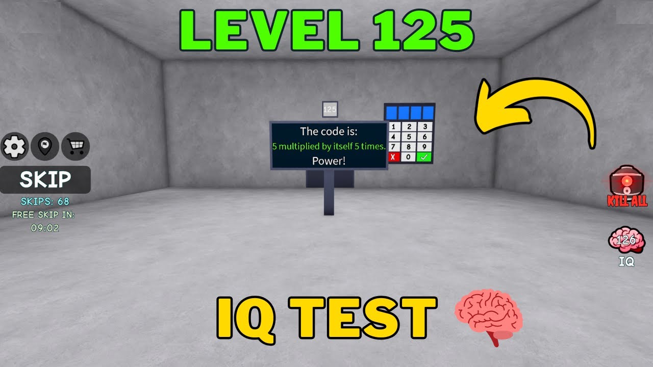 How To Solve Roblox IQ Test Level 125 | IQ Test 🧠 Guide
