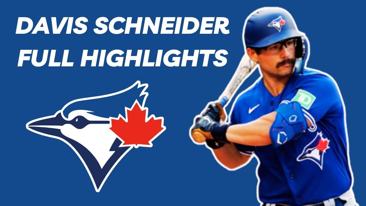 Davis Schneider Insane First MLB Series
