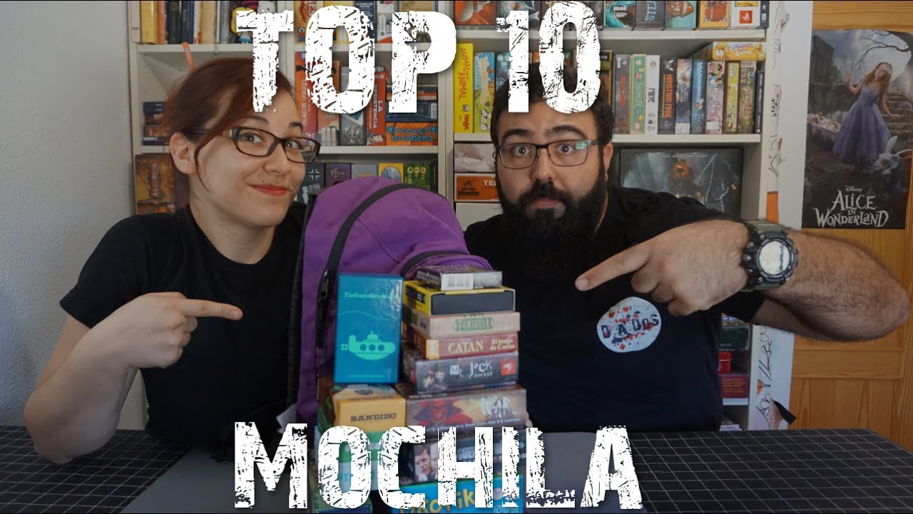 TOP 10 - 2017 - Juegos en una mochila pequeña (de viaje)