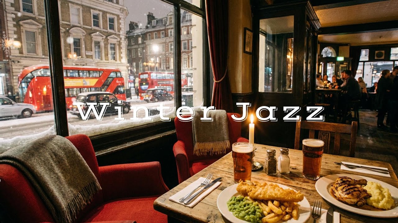 【♪Chill Music】Winter JAZZ | 冬の作業用BGM、読書やコーヒーブレイクに