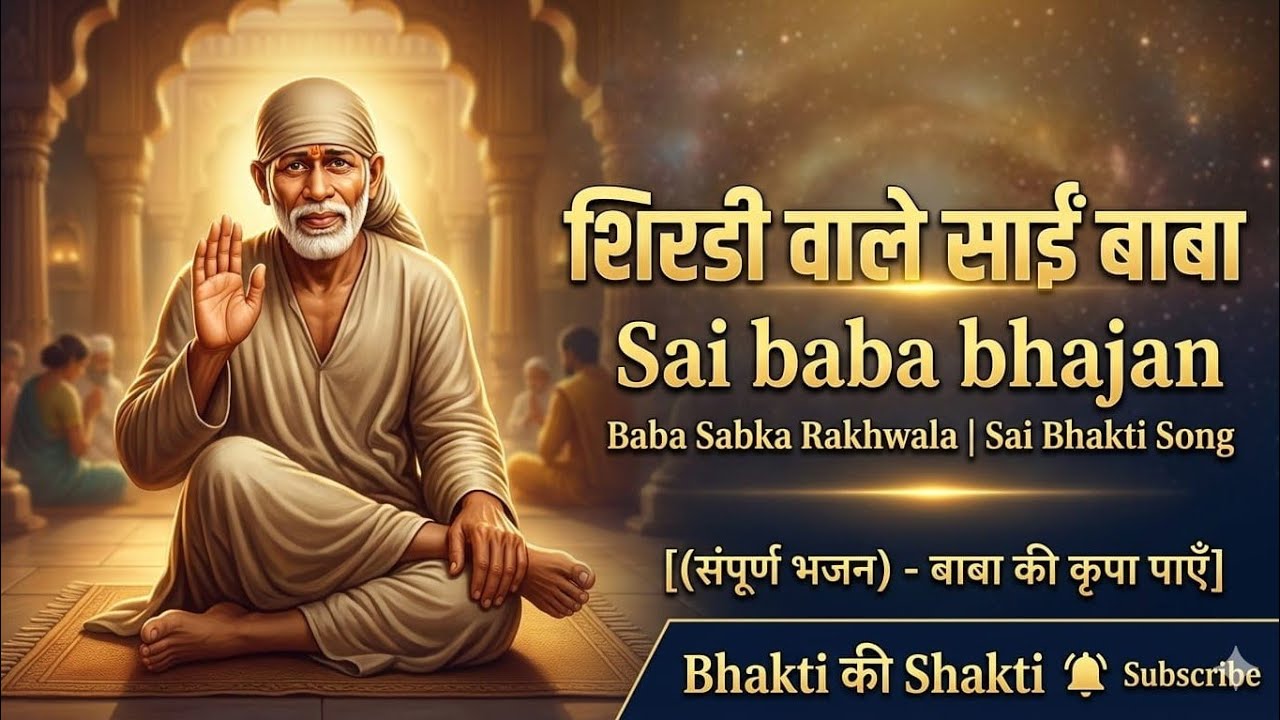 शिरडी वाले साईं बाबा | Baba Sabka Rakhwala | Sai Bhakti Song | BhaktiकीShakti